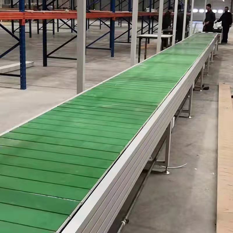 贴胶皮式板链流水线